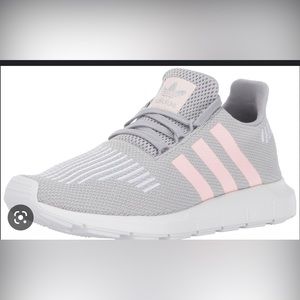 Adidas originals Swift run. Grey and pink.